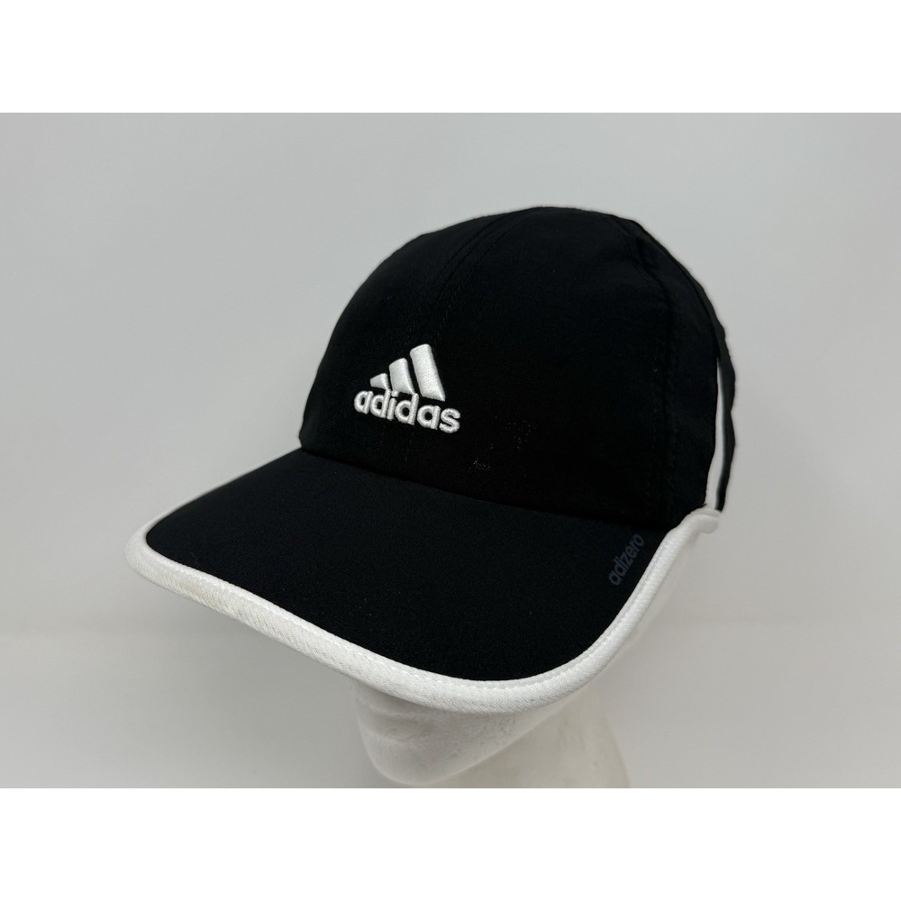 Women's Adidas Adizero Climacool Black & White‎ Adjustable Strap Back Hat